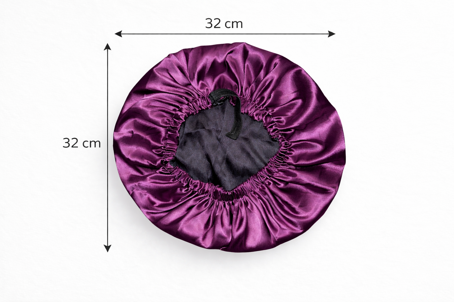 Bonnet en satin